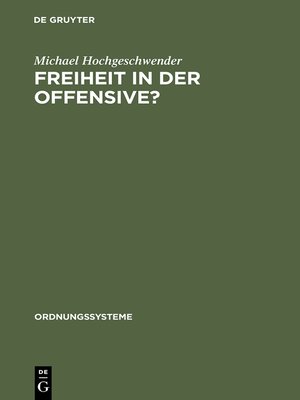 cover image of Freiheit in der Offensive?